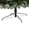 8ft. Pre-Lit Frosted Swiss Pine & Berries Artificial Christmas Tree with Clear LED Lights